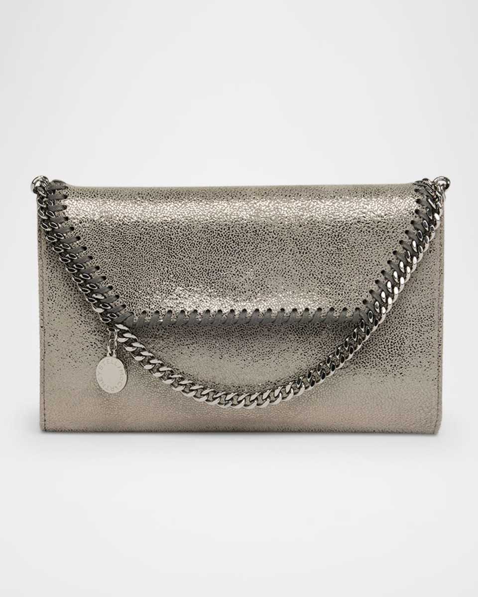 Falabella Mini Metallic Crossbody Bag